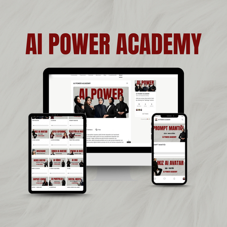 AI POWER ACADEMY + UGC Mega Bundle  + DESTEK