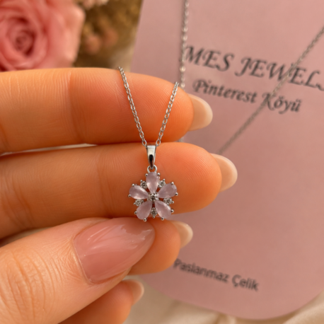 Flower Kolye