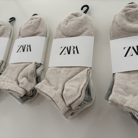 12 Çift ZARA Dikişsiz Join Life Organik Pamuklu Çorap
