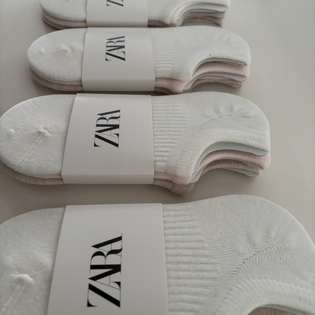 12 Çift ZARA Dikişsiz Join Life Organik Pamuklu Patik Çorap