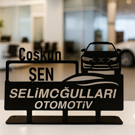 Kişiye & Firmaya Özel Metal İsimlik