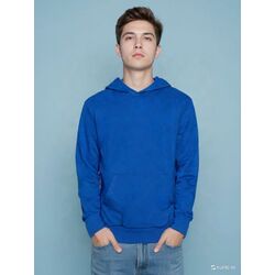 SAX MAVİ ERKEK KAPŞONLU SWEATSHİRT 
