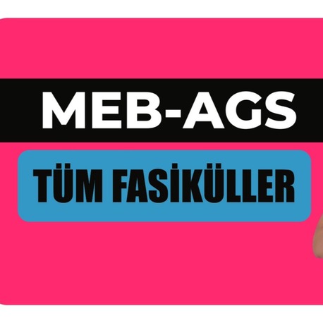 MEB AGS TÜM FASİKÜLLER BİRARADA
