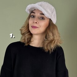 Yumuşak Kürklü Peluş Şapkalar