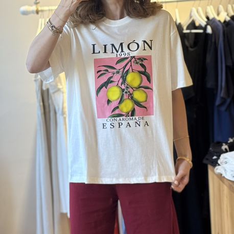 Limon Baskılı Tshirt