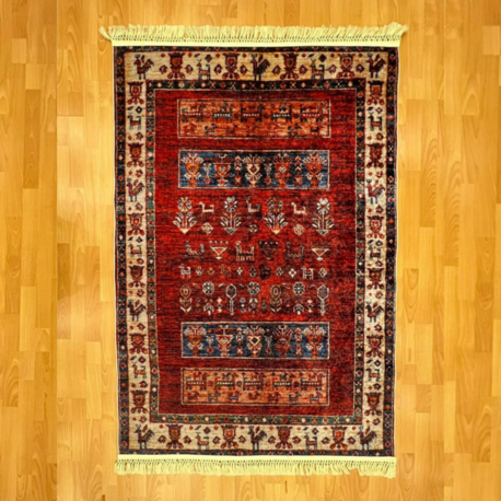  Otantik Hayvan Figürlü 160 X 230 Dijital Baskı Halı