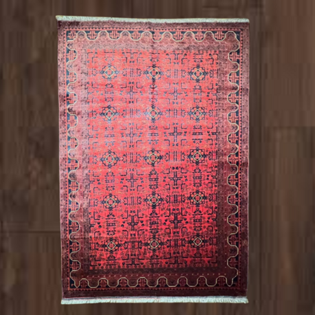 Afgan Kunduz 200 x 288 El Dokuma Halı 