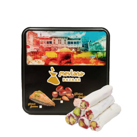 Sütlü Narlı Fıstıklı Parmak Lokum 1000 GR