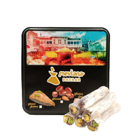 Damla Sakızlı Fıstıklı Parmak Lokum 1000 GR