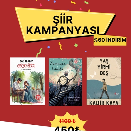 Şiir Kampanyası (3 Kitap)