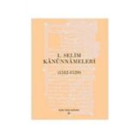 I. Selim Kanunnameleri