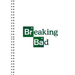 Breaking Bad Temalı Spiralli Defter