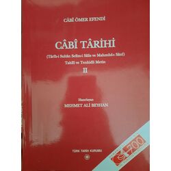 Cabi Tarihi 2/ Mehmet Ali Beyhan