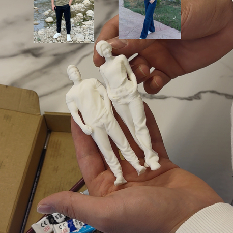 Kişiye özel figür boyama seti