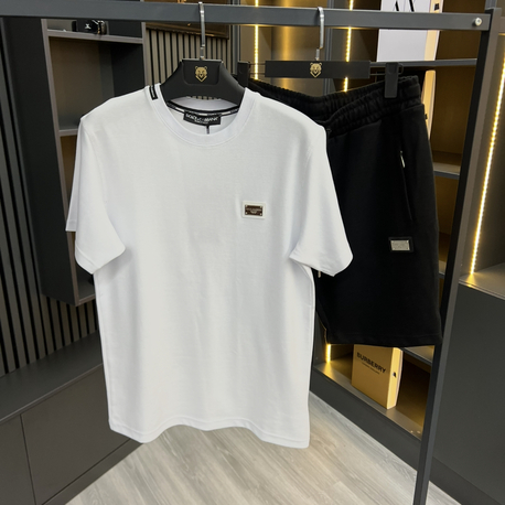 DOLCE&GABBANA BEYAZ KAPRİ TAKIM 