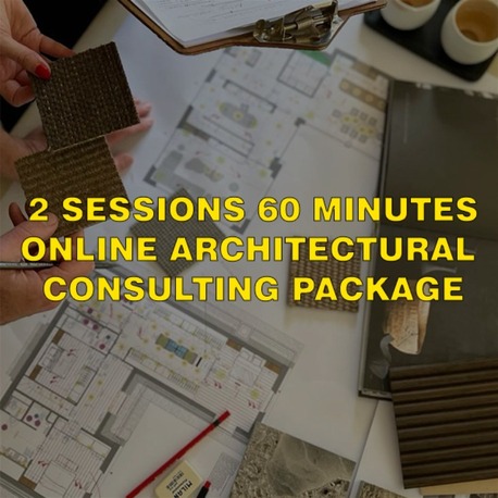 2 Session, 60 Minute Online Architectural Consultation Package 