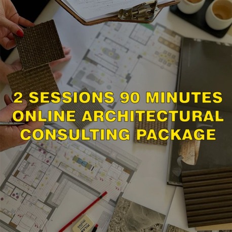 Content of the 2 Session 90 Minute Online Architectural Consulting Package: