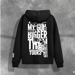 Bigger gun hoodie