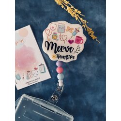Hemşire Boncuklu Yoyo Kartlık İsme Özel