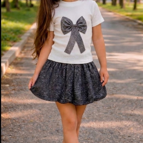 Glitter Bow Kombin 