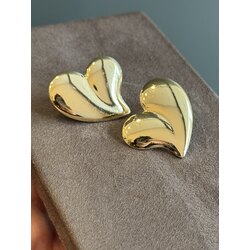 Kalp Gold Küpe