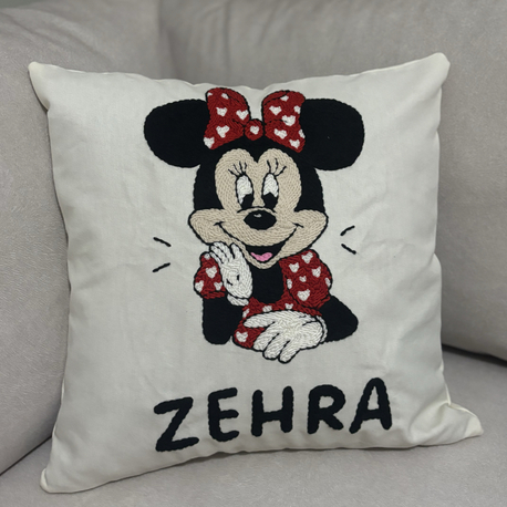 Kişiye Özel Minnie Mouse Kırlent