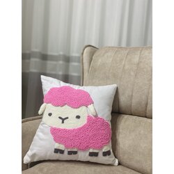 Pembe Kuzucuk Kırlent