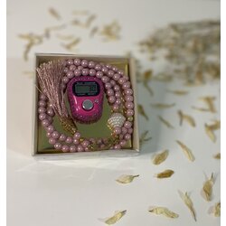 Tesbih ve zikirmatik (pembe) 