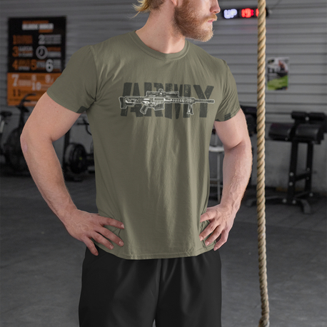 Army Sniper T-Shirt - Haki