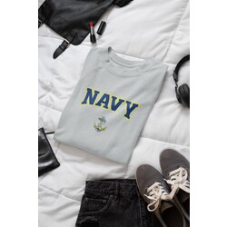 NAVY Sweatshirt Gri Erkek