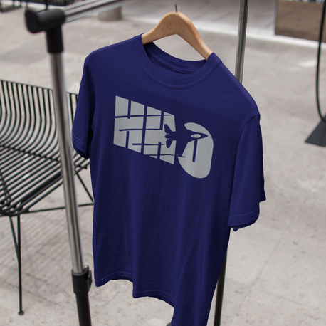 Hava Harp Okulu T-Shirt Lacivert Drytouch