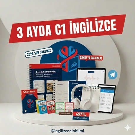 BİLİMSEL METODLARLA İNGİLİZCE ÖĞREN