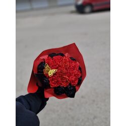 22'li Solmayan Gül Buketi