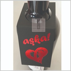 ŞİŞE ETİKETİ - AŞKA (10 ADET)