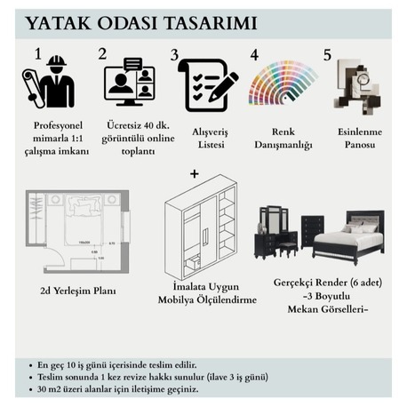 YATAK ODASI TASARIMI