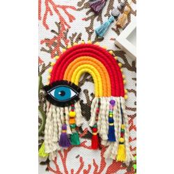 rainbow eye kapı süsü