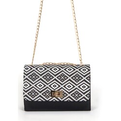 guess Gold detaylı etnik desen omuz çantası 