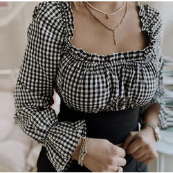 Siyah beyaz beli lastikli ekose crop 