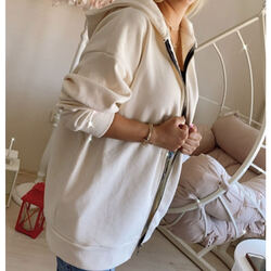Fermuarlı unisex sweatlerimiz 