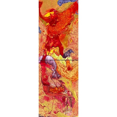 100x35cm / 50x70cm Tuval üzerine Akrilik • Acrylic on Canvas • Aşk • Love