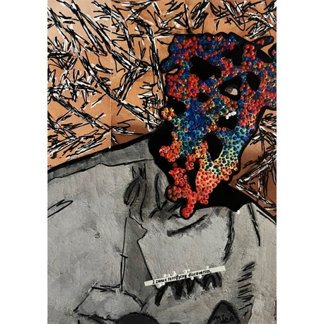 21x15cm Kâğıt üzerine Karışık Teknik • Mixed Media on Paper • Bachmann 14/30