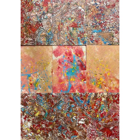 90x63cm MDF üzerine Akrilik • Acrylic on MDF • Doğaçlama • Improvisation
