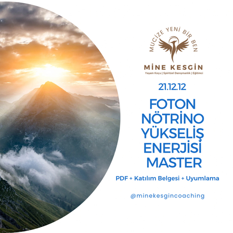 21.12.12 FOTON NÖTRİNO YÜKSELİŞ ENERJİSİ FREKANSI MASTER