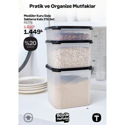 Tupperware modüler set 