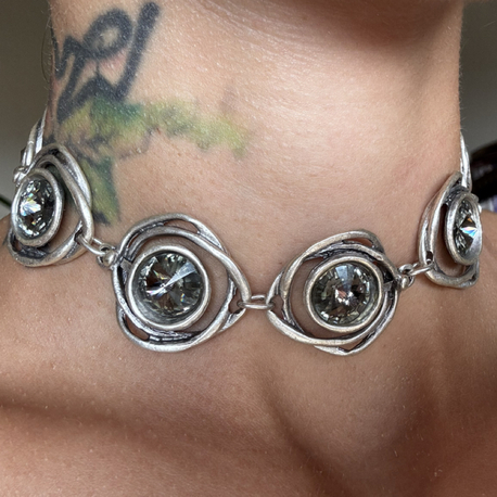 Zamak Choker Kolye