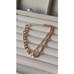 İki taraflı gold bileklik 