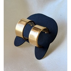 Mini geniş halka küpe