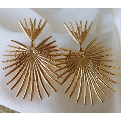 Dikenli gold küpe
