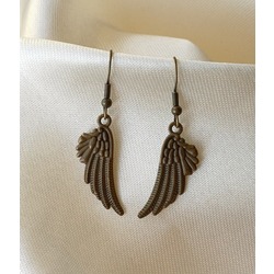 Bronz kanat küpe