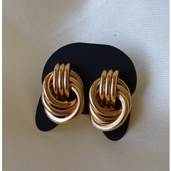 Vintage gold küpe